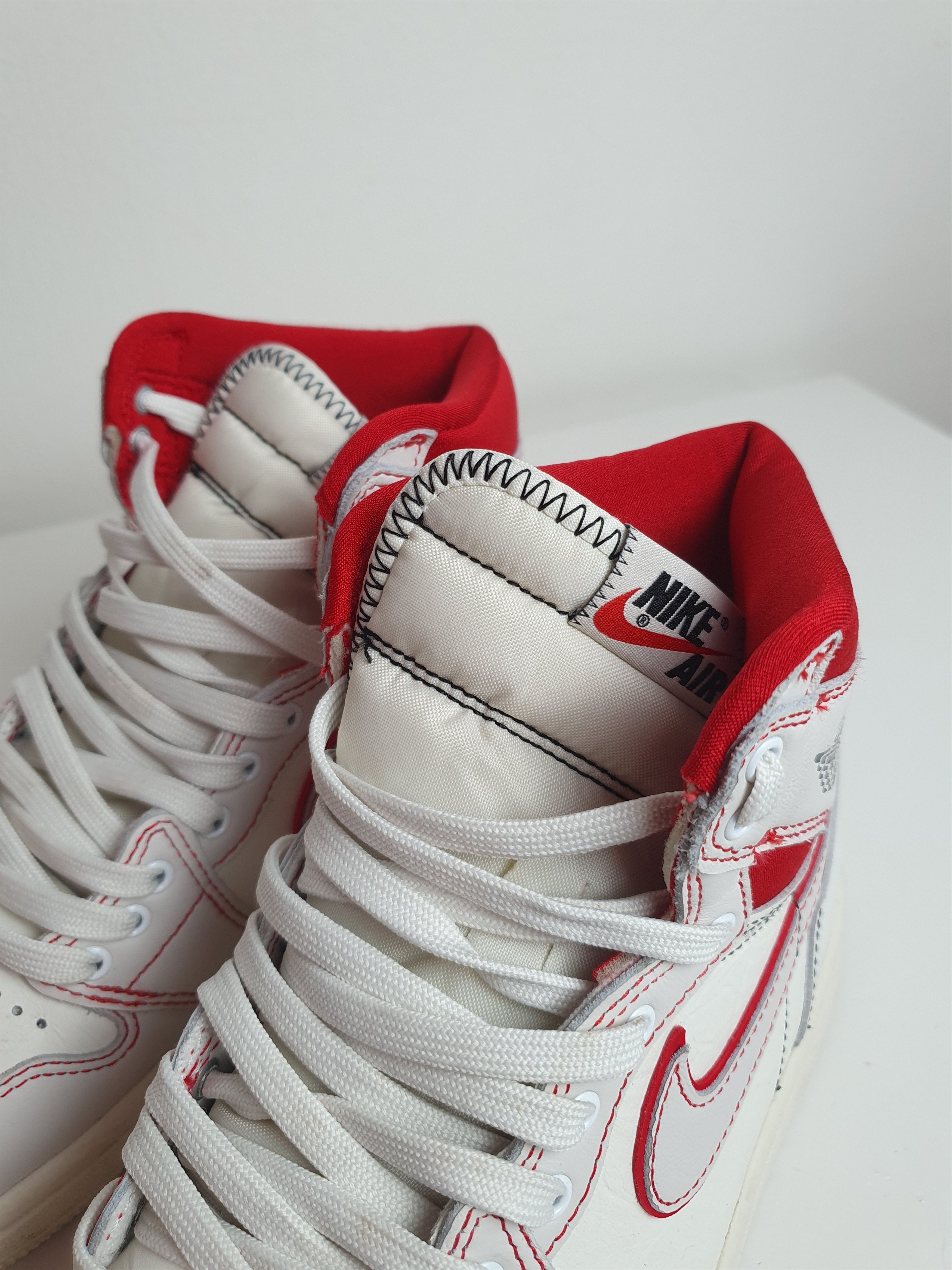 Jordan Brand × Nike Vintage Men's shoes Nike Air Jordan HIGH PHANTOM GYM RED Size US 7 / EU 40 - 7 Thumbnail