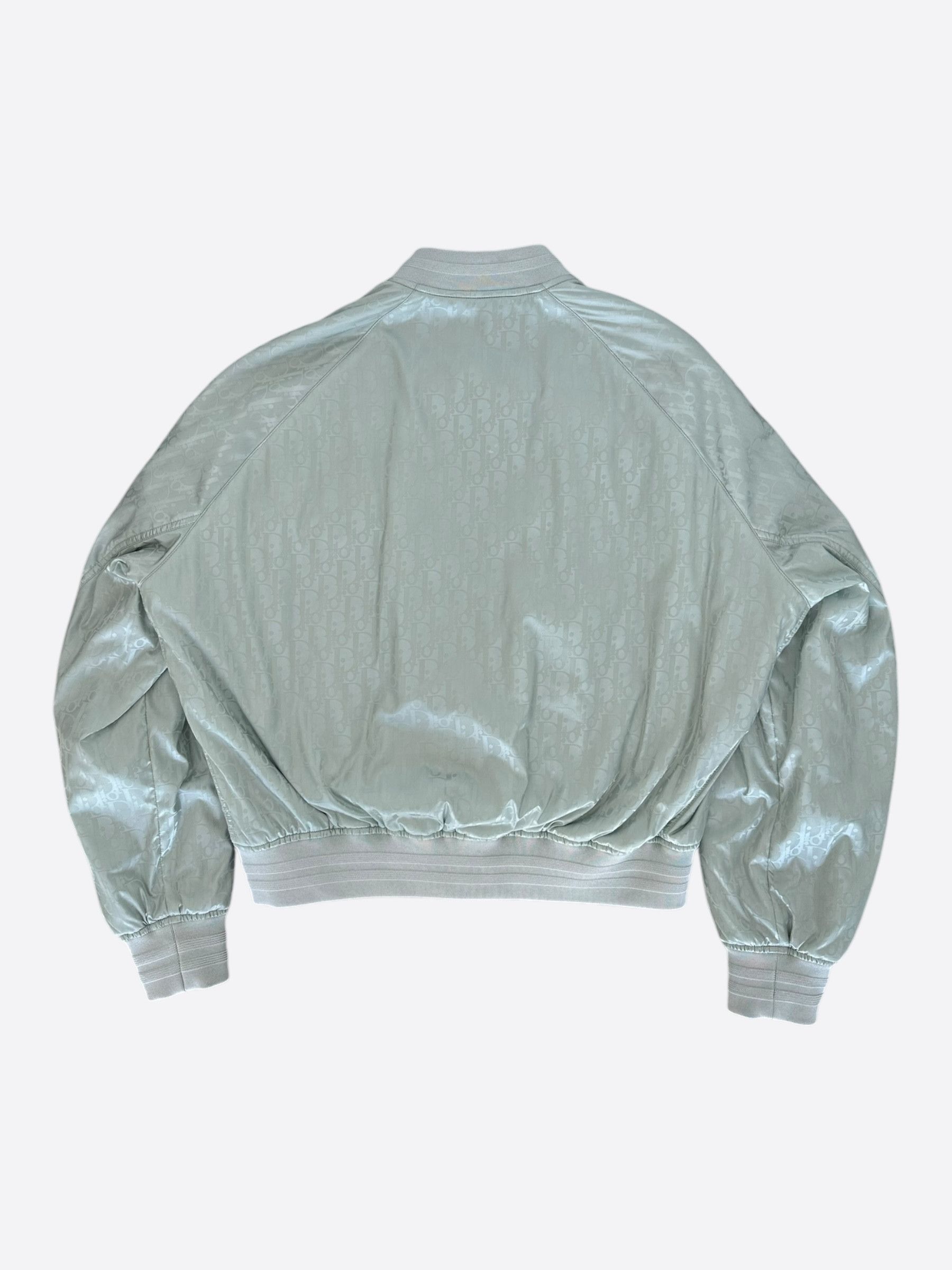 Dior Dior Silver Oblique Reversible Bomber Jacket Size US XXL / EU 58 / 5 - 2 Thumbnail