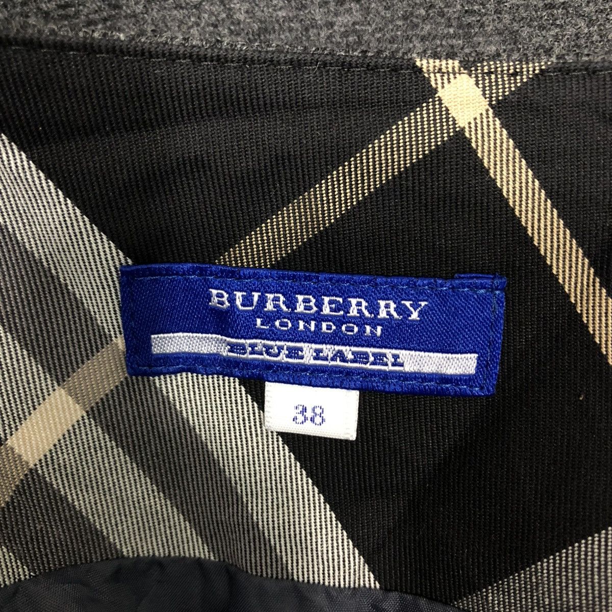 Burberry 🔥RICH BLACK VINTAGE SKIRT BURBERRY LONDON BLUE LABEL Size 26" / US 2 / IT 38 - 13 Thumbnail