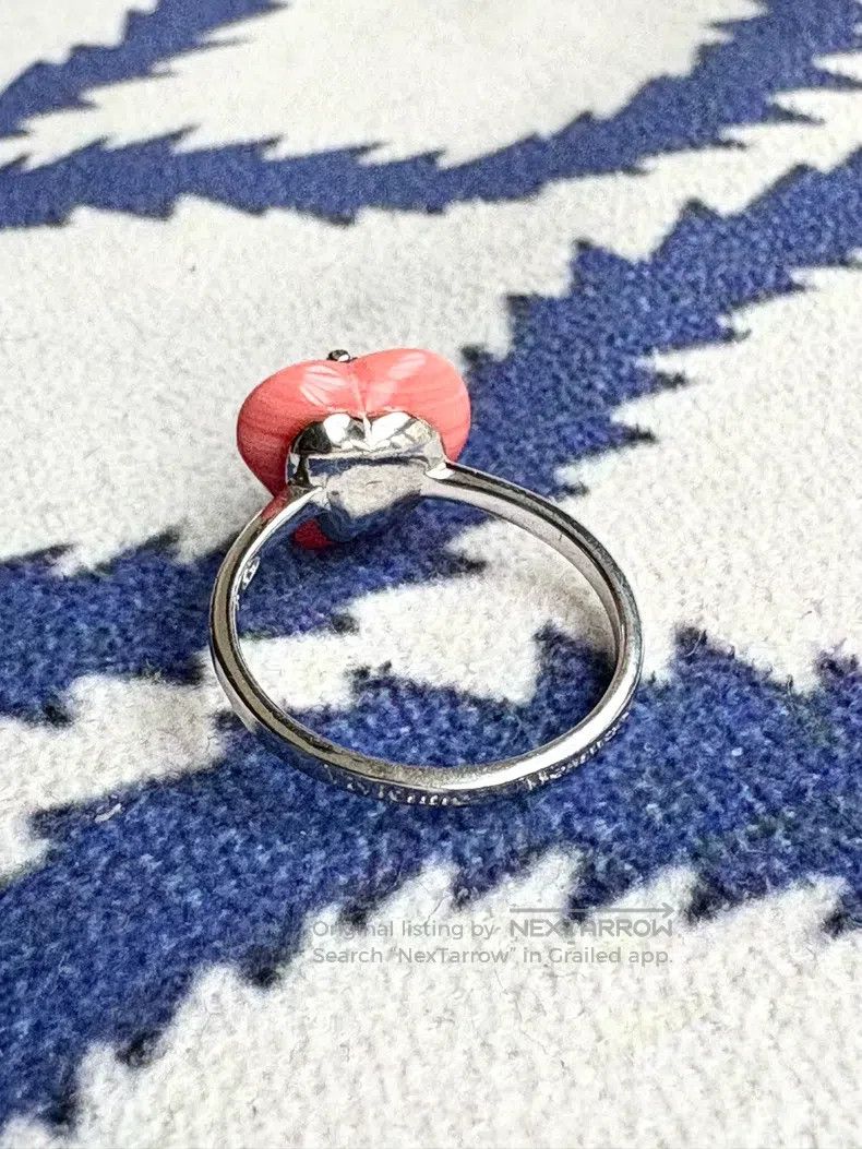 Vivienne Westwood Vivienne Westwood size S Vintage Red 3D Heart Alpine Ring Size ONE SIZE - 3 Thumbnail