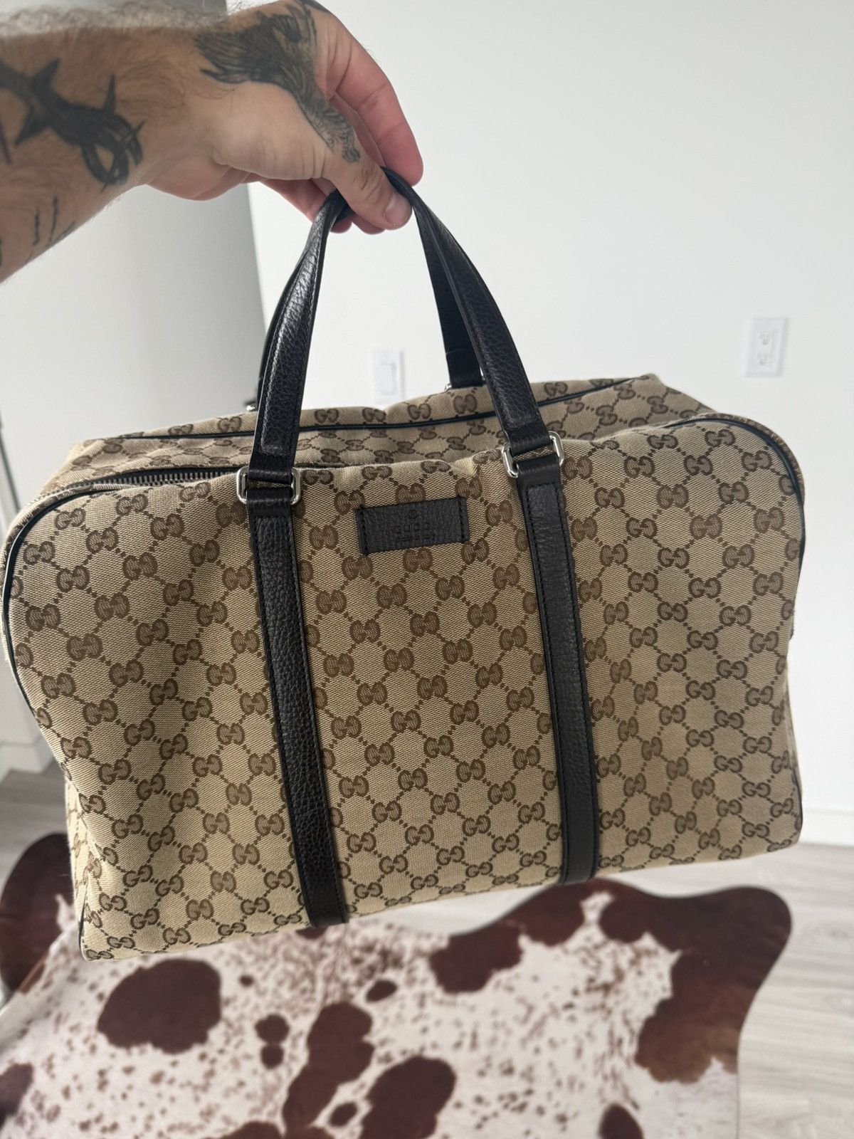 Gucci Gucci Duffel Bag Size ONE SIZE - 1 Thumbnail