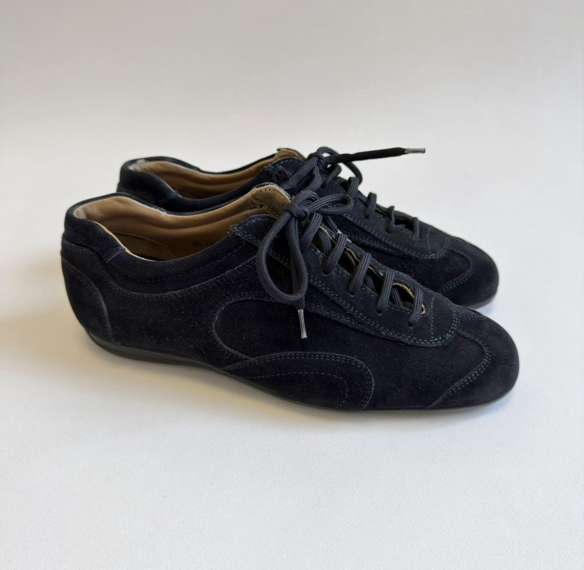 Prada OG Black Suede ‘Montecarlo’ Sneakers Size US 8 / EU 41 - 4 Thumbnail