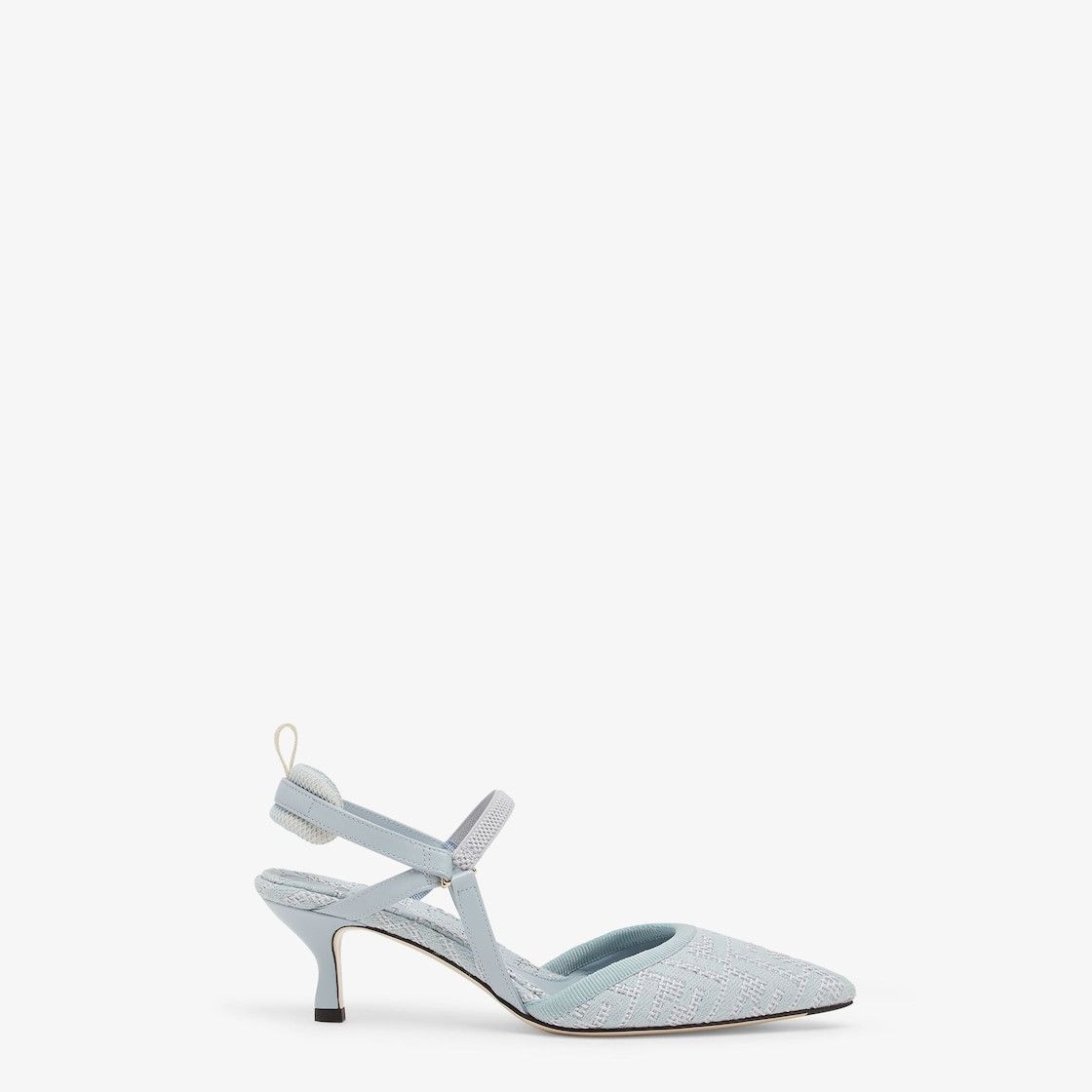 Fendi o1s1wg110525 Heels in Blue Size US 4.5 / IT 34.5 - 2 Thumbnail