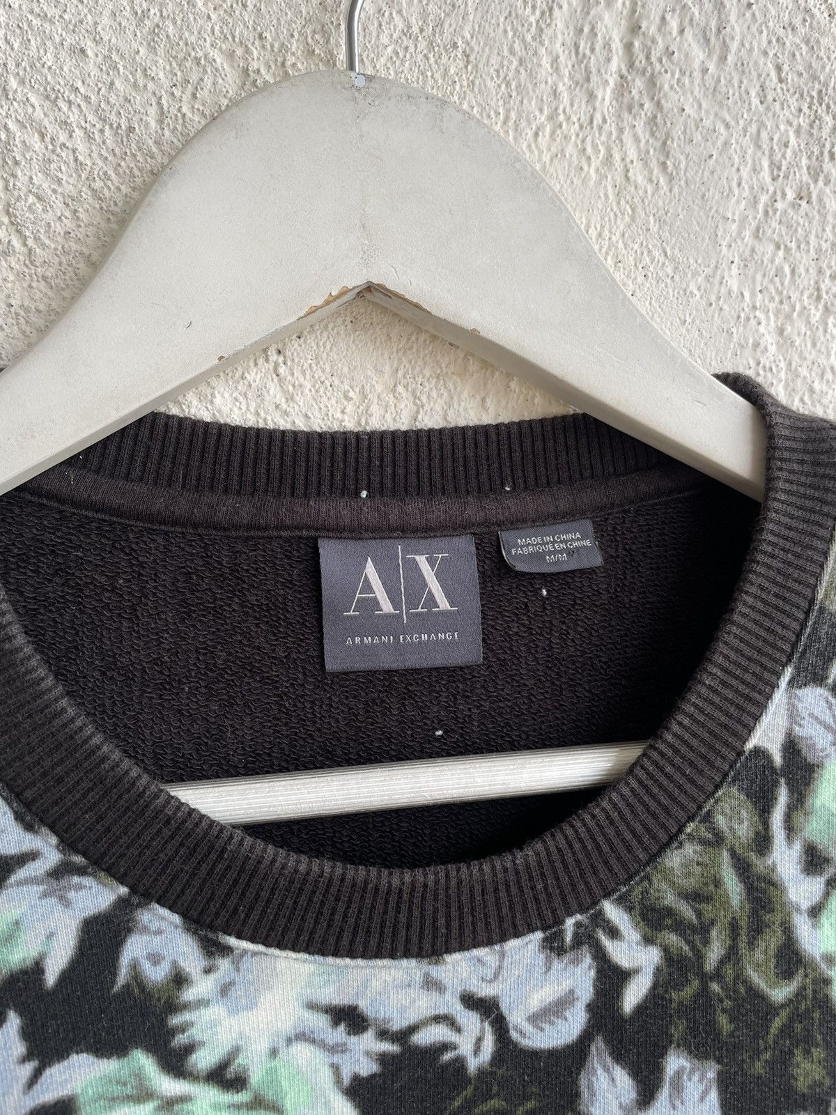 Emporio Armani × Giorgio Armani 2000s emprorio armani floral sweatshirt Size US M / EU 48-50 / 2 - 3 Thumbnail