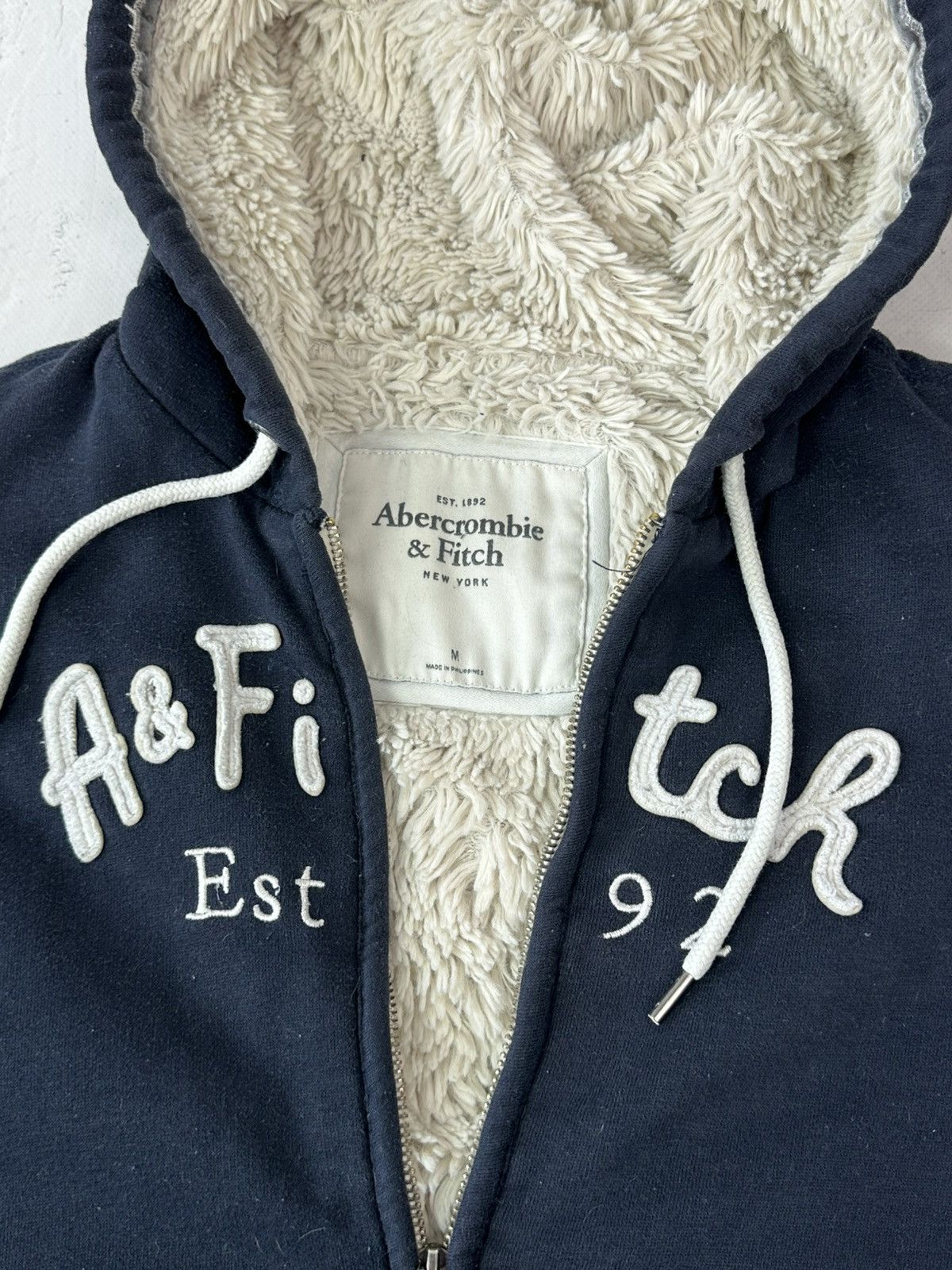 If Six Was Nine Y2K Abercrombie & Fitch If Six Was Nine Style Zip Fur Hoodie Size M / US 6-8 / IT 42-44 - 4 Thumbnail
