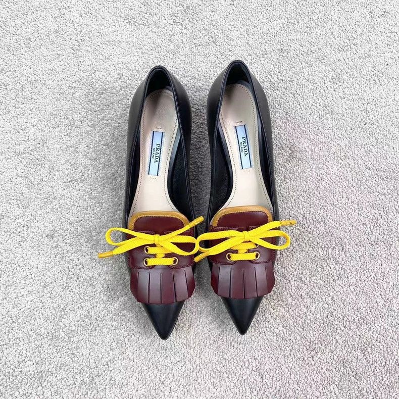 Prada Prada Cowhide tassel strap high heels Size US 5.5 / IT 35.5 - 3 Thumbnail