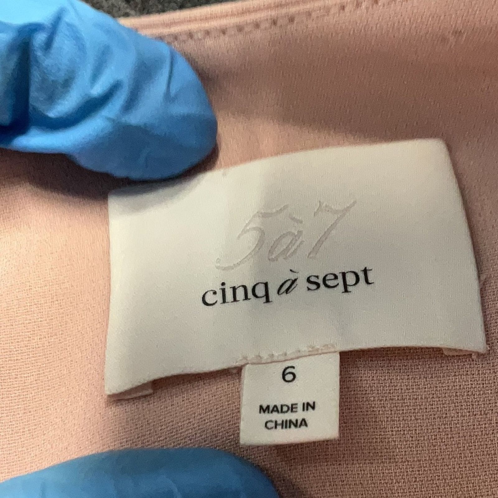 Cinq a Sept Cinq à Sept Paloma Fit and Flare Dress - Size 6 - Blush Pink Size M / US 6-8 / IT 42-44 - 7 Thumbnail