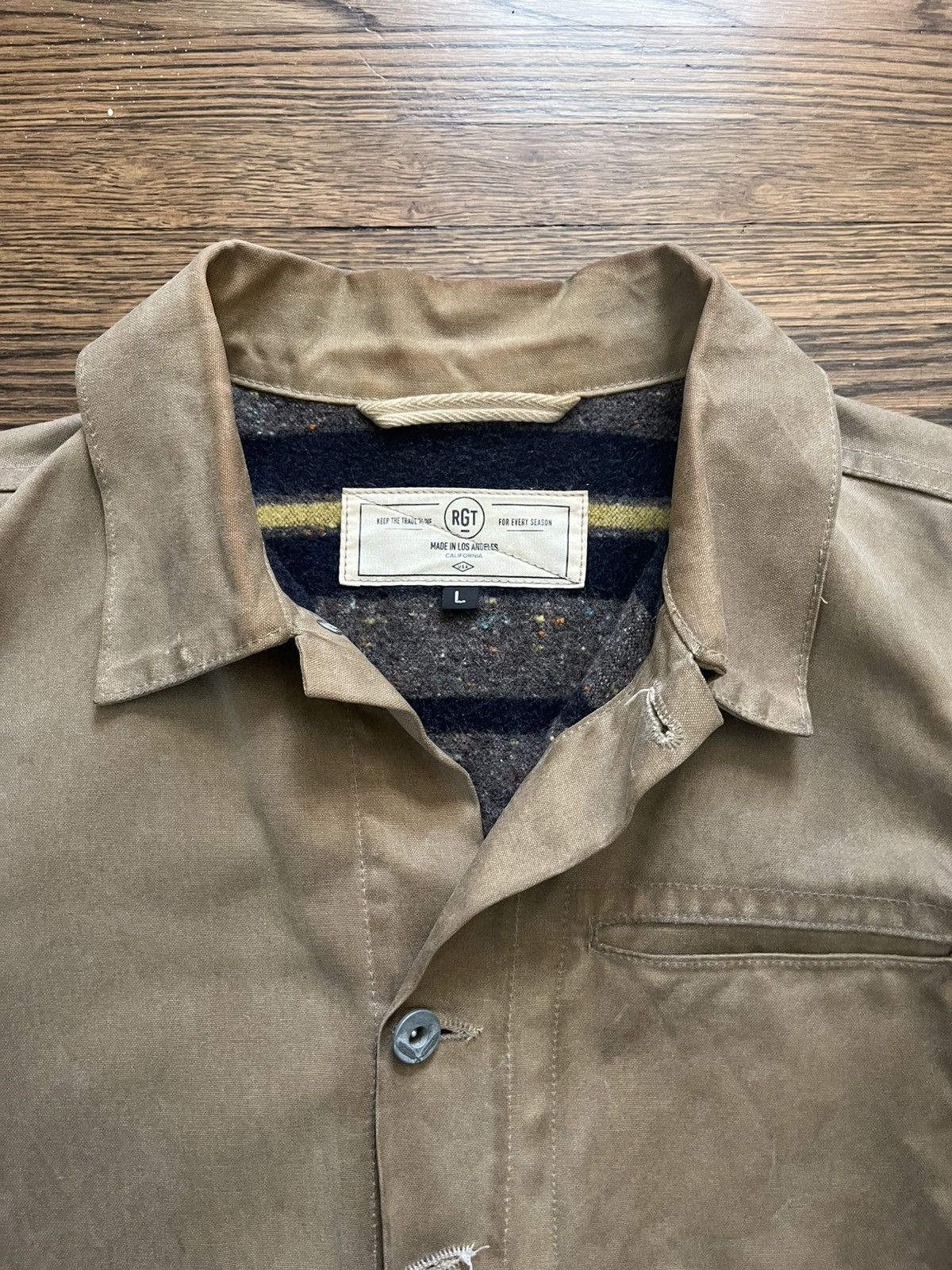 Rogue Territory RGT Waxed Supply Jacket Size US L / EU 52-54 / 3 - 4 Thumbnail