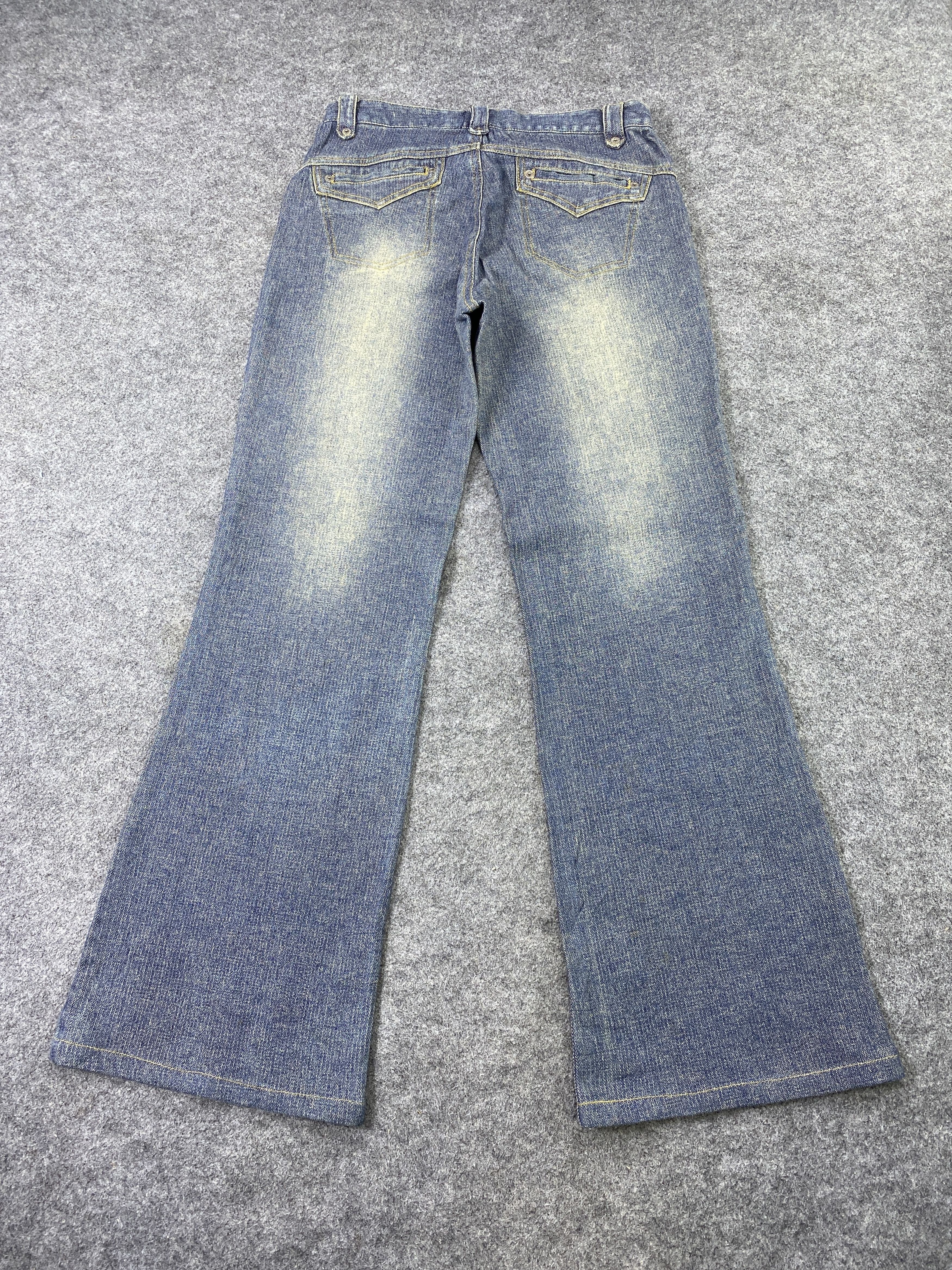 Japanese Brand Japanese Brand Third Gear bootcut Wash Jeans - J1036 Size US 28 / EU 44 - 4 Thumbnail