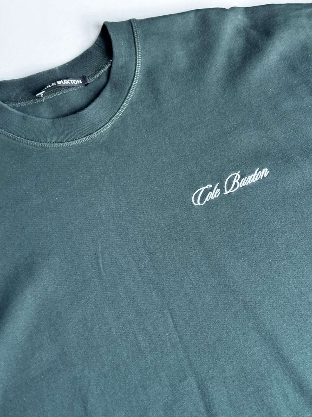Cole Buxton Cole Buxton Italic T-Shirt Size US XL / EU 56 / 4 - 1 Thumbnail