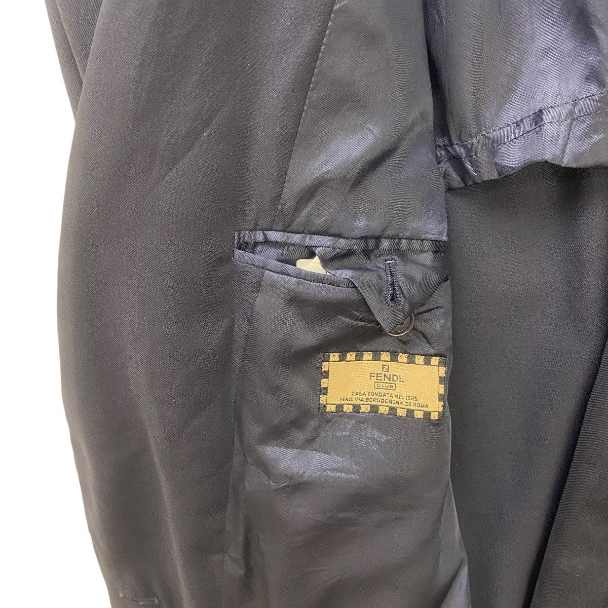 Fendi Fendi Double Breasted Blazer Coat Size US M / EU 48-50 / 2 - 11 Thumbnail