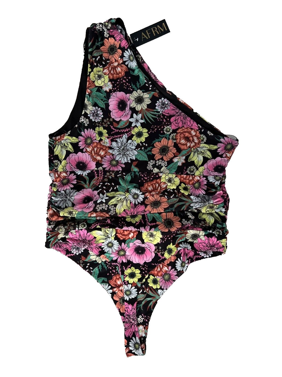 Other AFRM Kim Floral Bodysuit in Noir Garden ( XS ) Size XS / US 0-2 / IT 36-38 - 5 Thumbnail