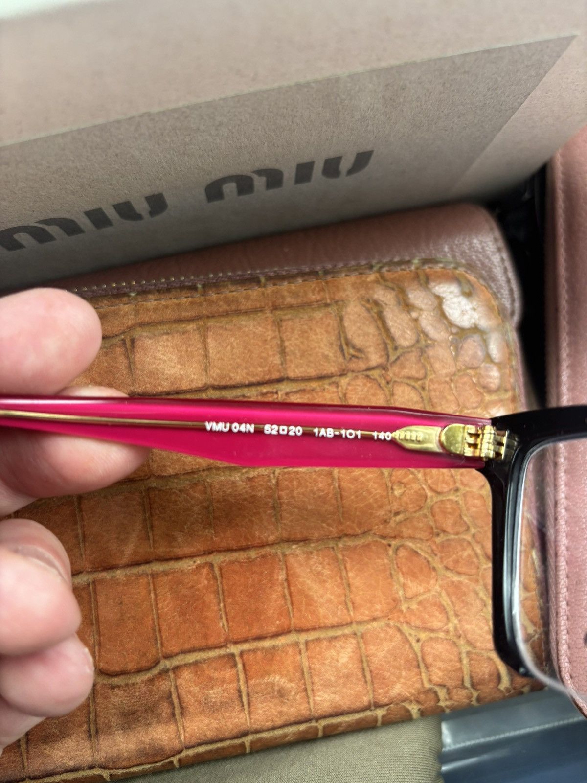 Miu Miu Logo Glasses Size ONE SIZE - 9 Thumbnail