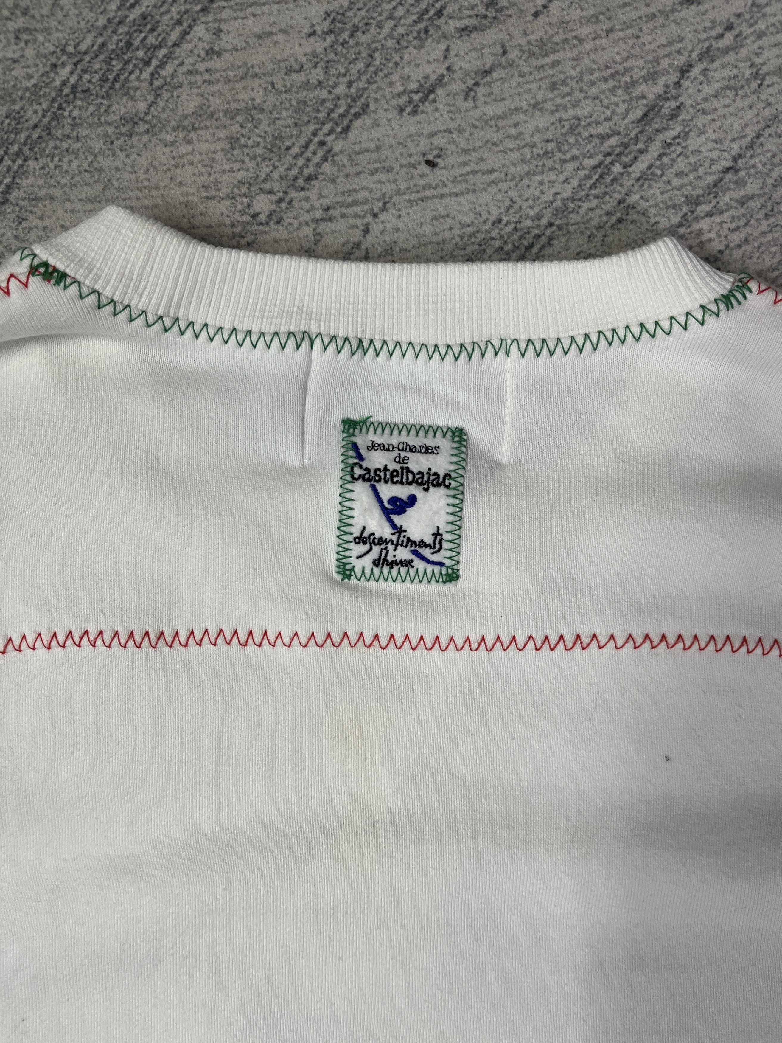 Jean Charles De Castelbajac Descentiments Dhiver Ski Nations Embroidery Flags Sweatshirt Size US M / EU 48-50 / 2 - 7 Thumbnail