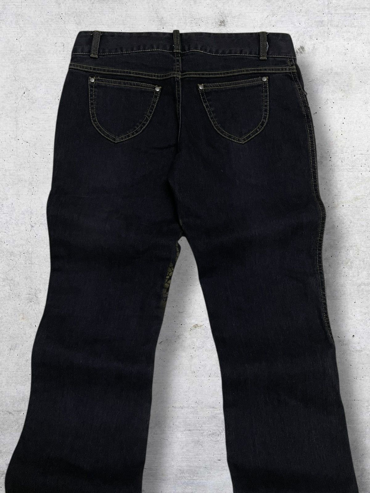 Hysteric Glamour VINTAGE 1990S JAPAN DESIGNER LAURA PUNK ART-INSPIRED DENIM Size US 28 / EU 44 - 11 Thumbnail
