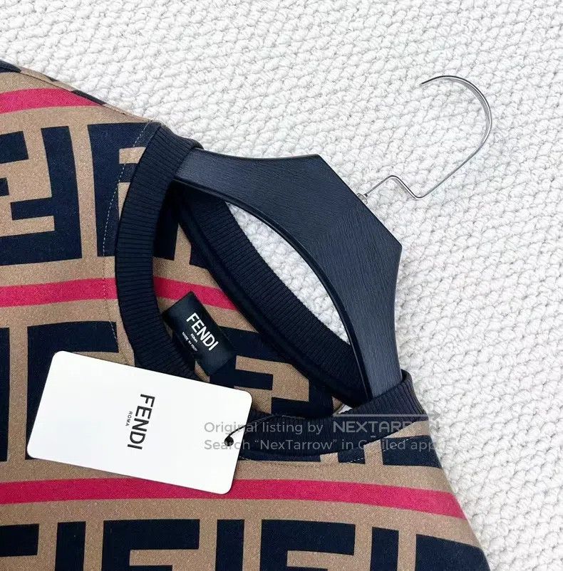 Fendi Fendi Brown, double F monogram all-over print, unisex Size US M / EU 48-50 / 2 - 3 Thumbnail