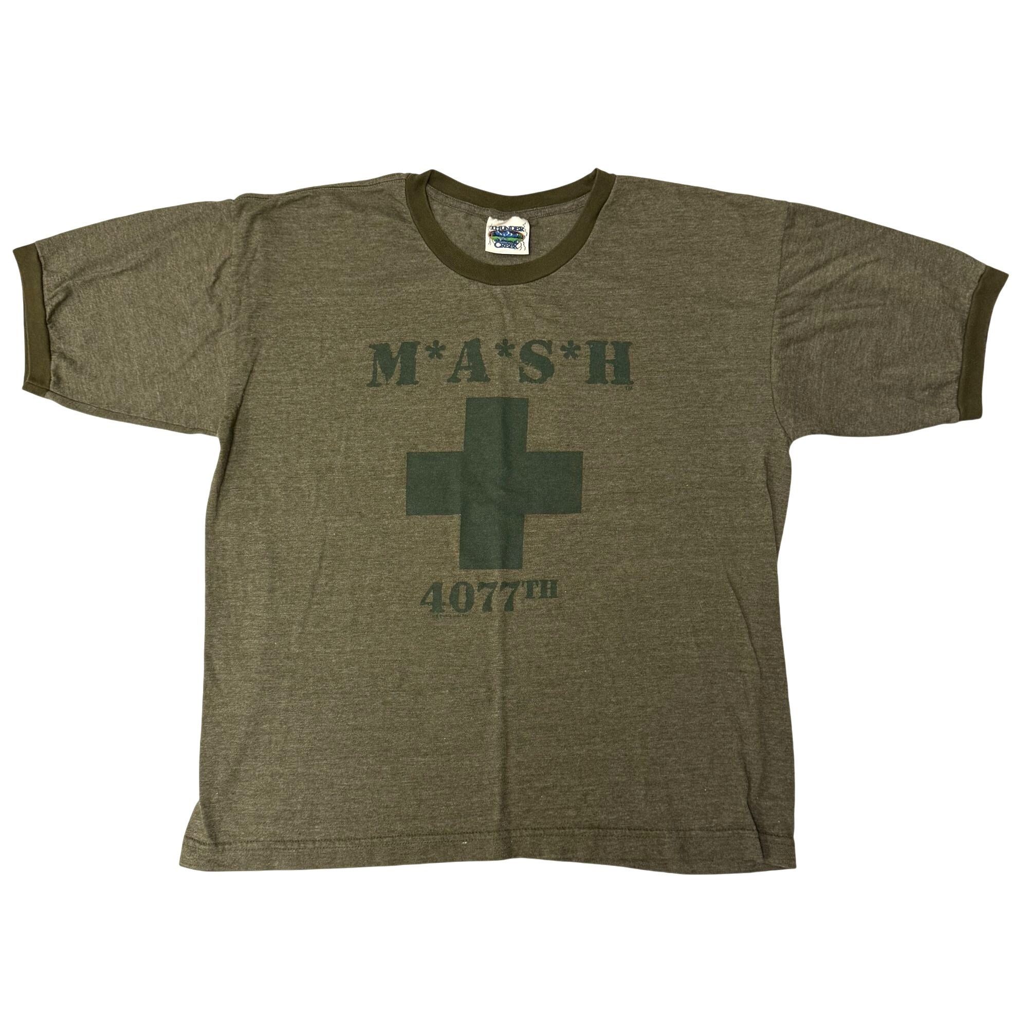 Other Vtg Thunder Creek HEATHER Fox MASH 4077th Tv Series Shirt Size US L / EU 52-54 / 3 - 1 Thumbnail