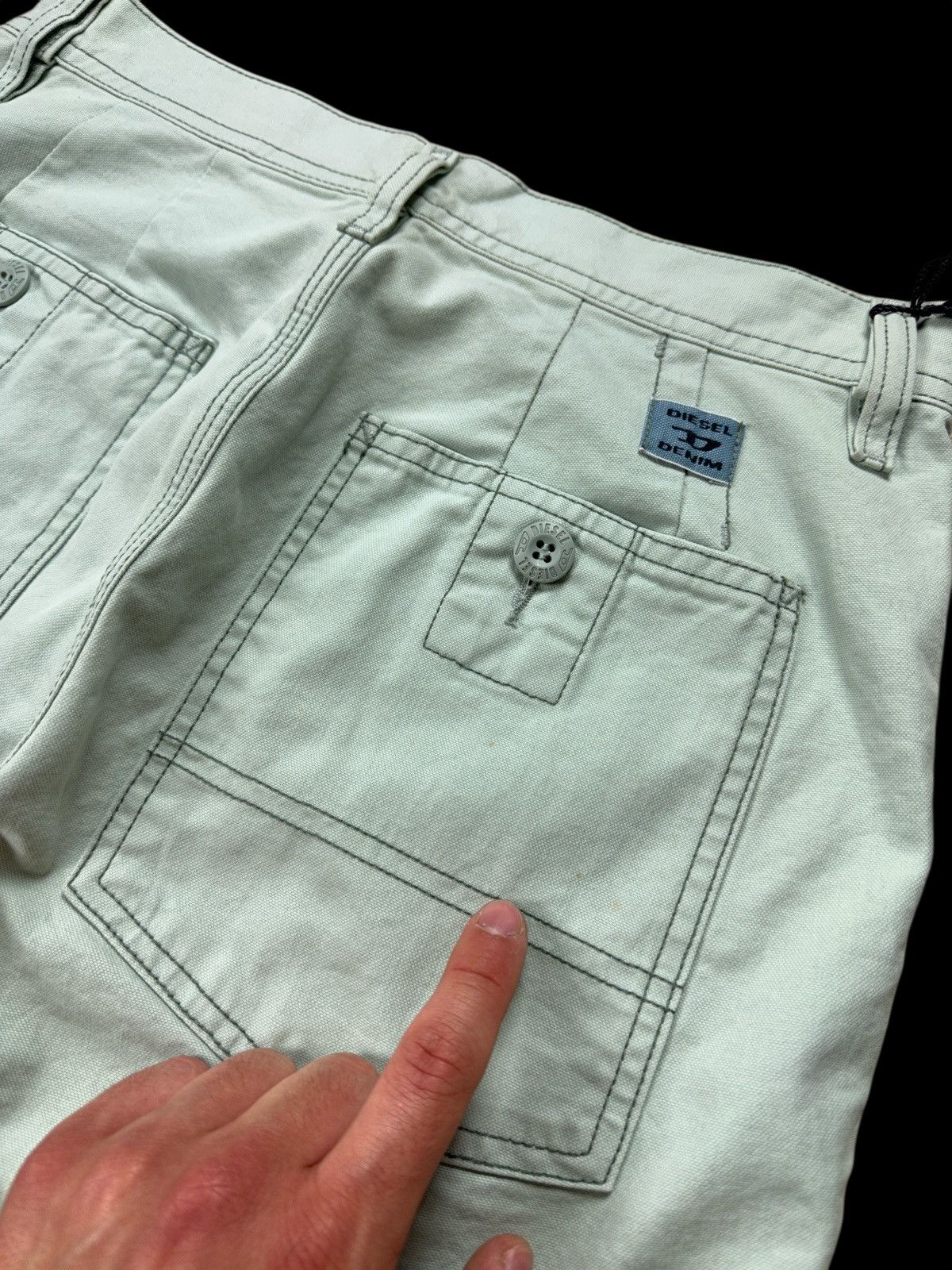 Diesel × Vintage NEW🏷️ Vintage Y2K DIESEL Pants Jeans Size 29" - 6 Thumbnail