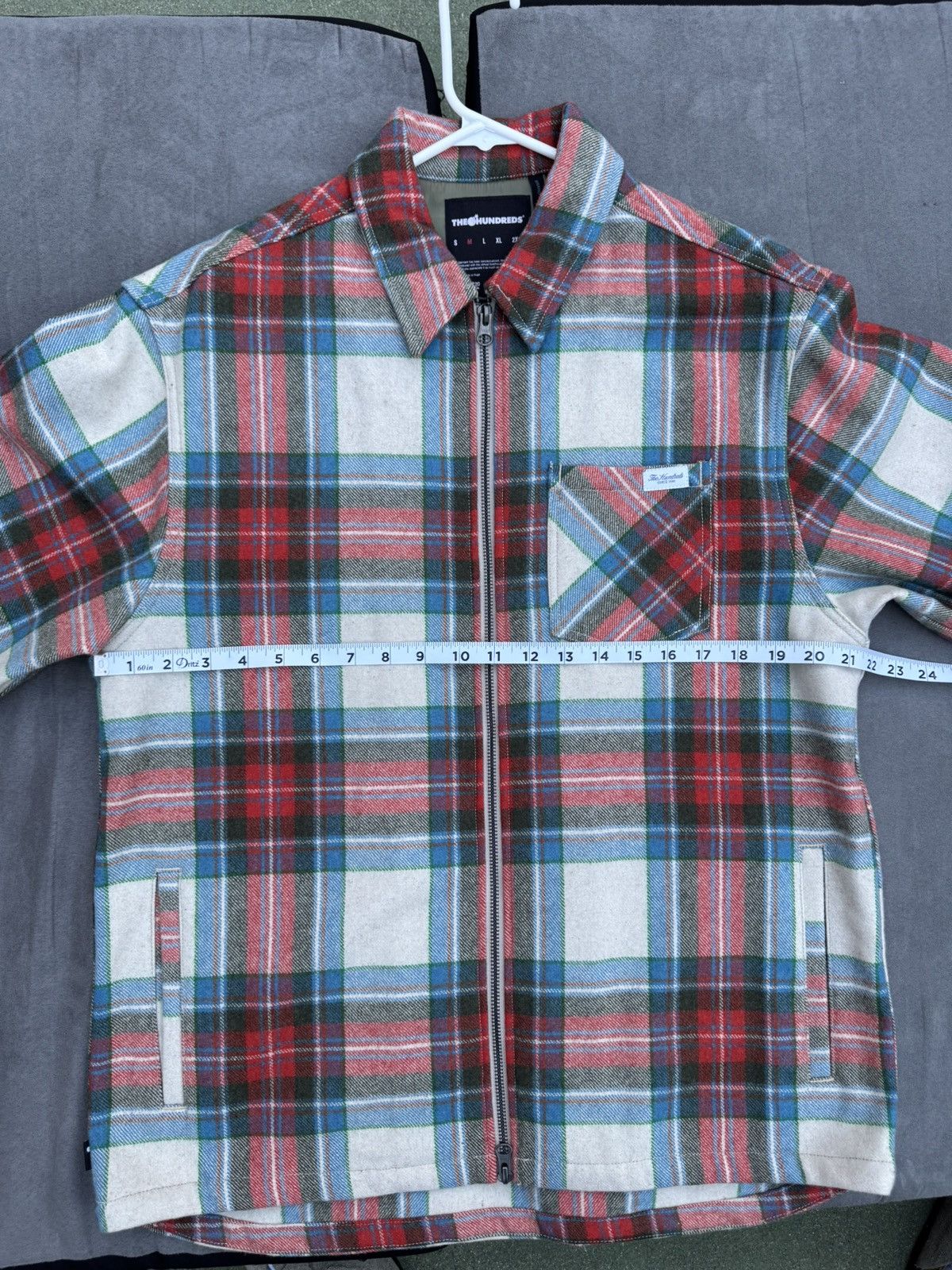The Hundreds The Hundreds zip up flannel Size US M / EU 48-50 / 2 - 6 Thumbnail