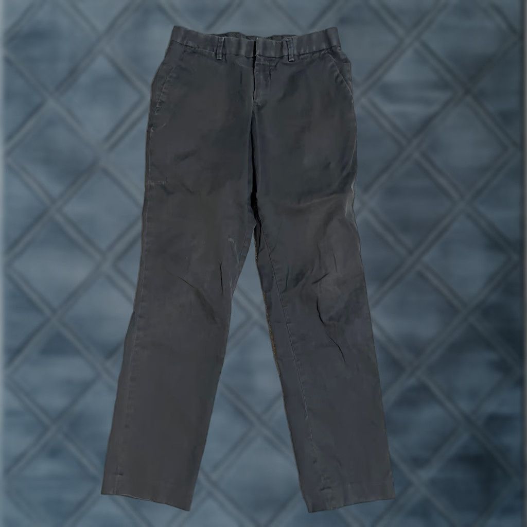 Express Express Photographer Dress Pants Mens Size 34x32 Black Regular Straight Front Cotton Canvas Size US 34 / EU 50 - 1 Thumbnail