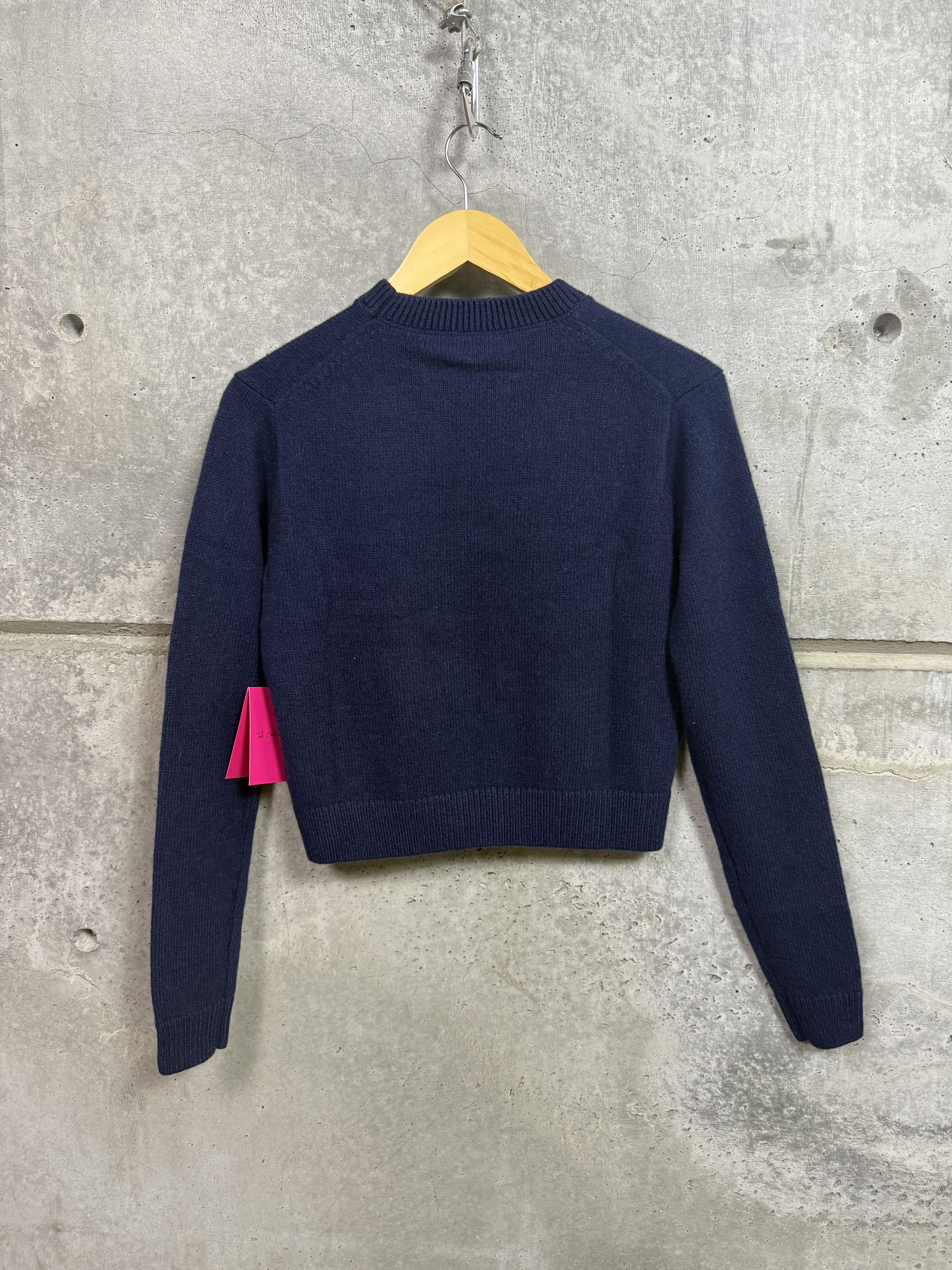 The Elder Statesman $1050 The Elder Statesman Cashmere Simple Crew Sweater Size S / US 4 / IT 40 - 4 Thumbnail