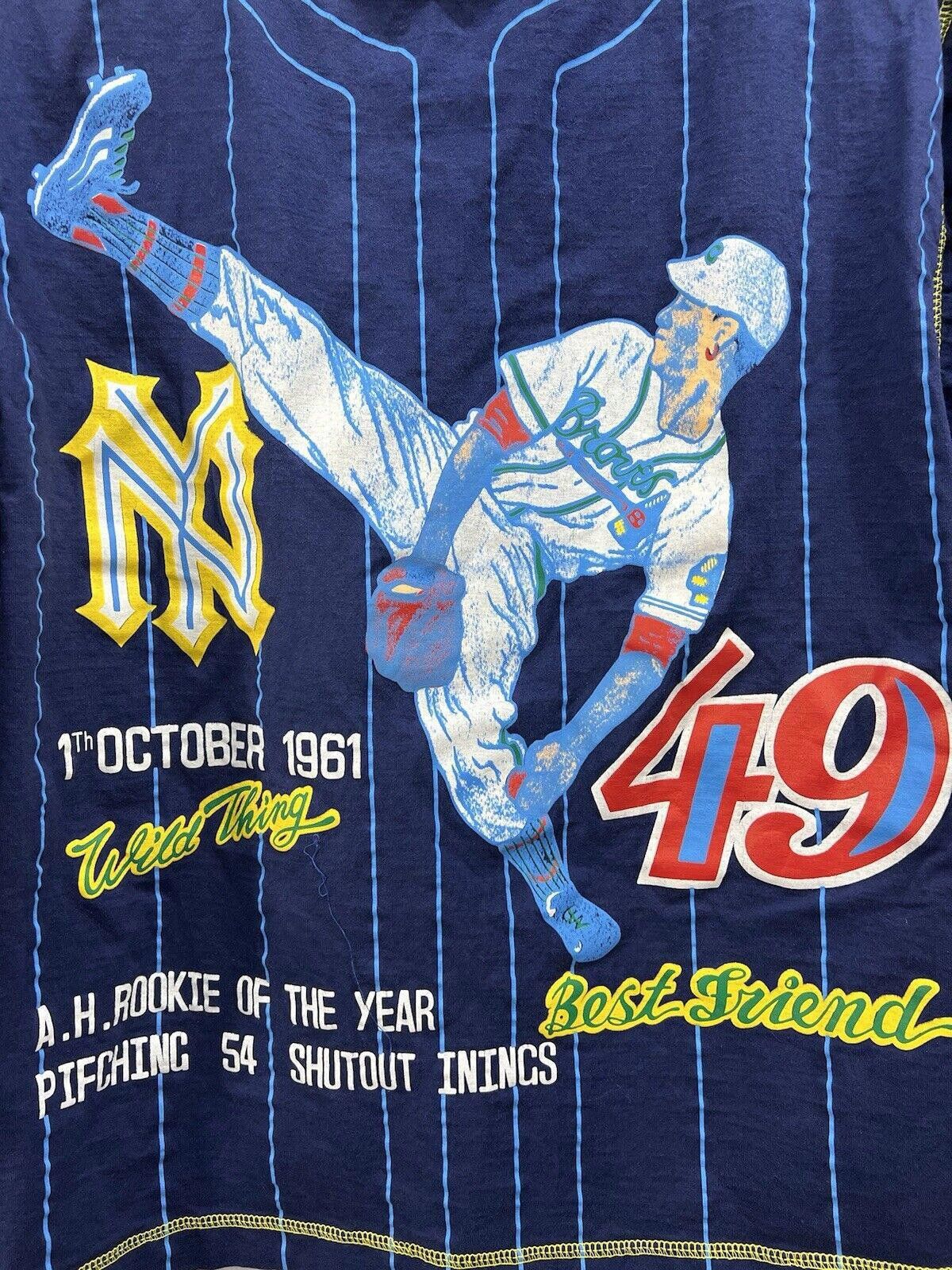 Designer 1 Of A Kind- 1961 NY Baseball Wild Thing-Padded (SZ-L),#TG Size US L / EU 52-54 / 3 - 2 Thumbnail