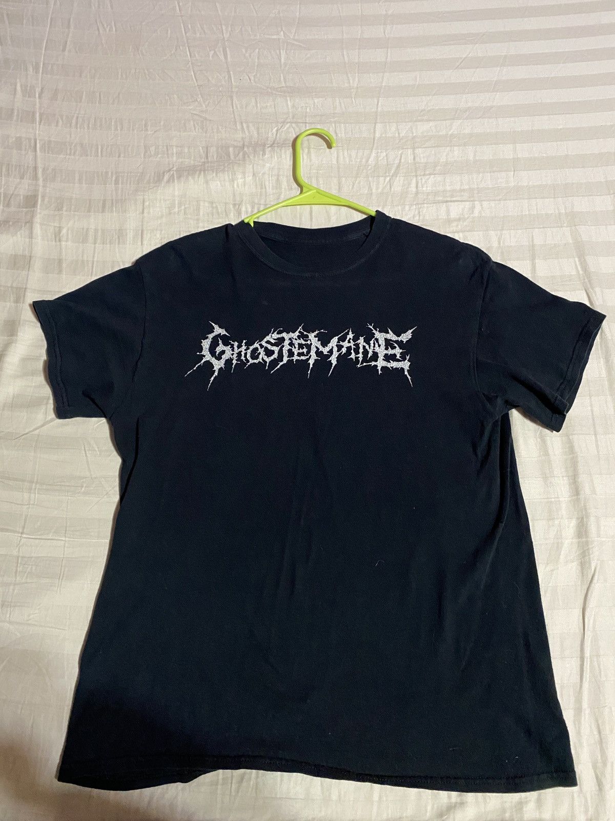 image of Band Tees x Ghostemane Texas ‘16 Tour Shirt in Black, Men's (Size Medium)