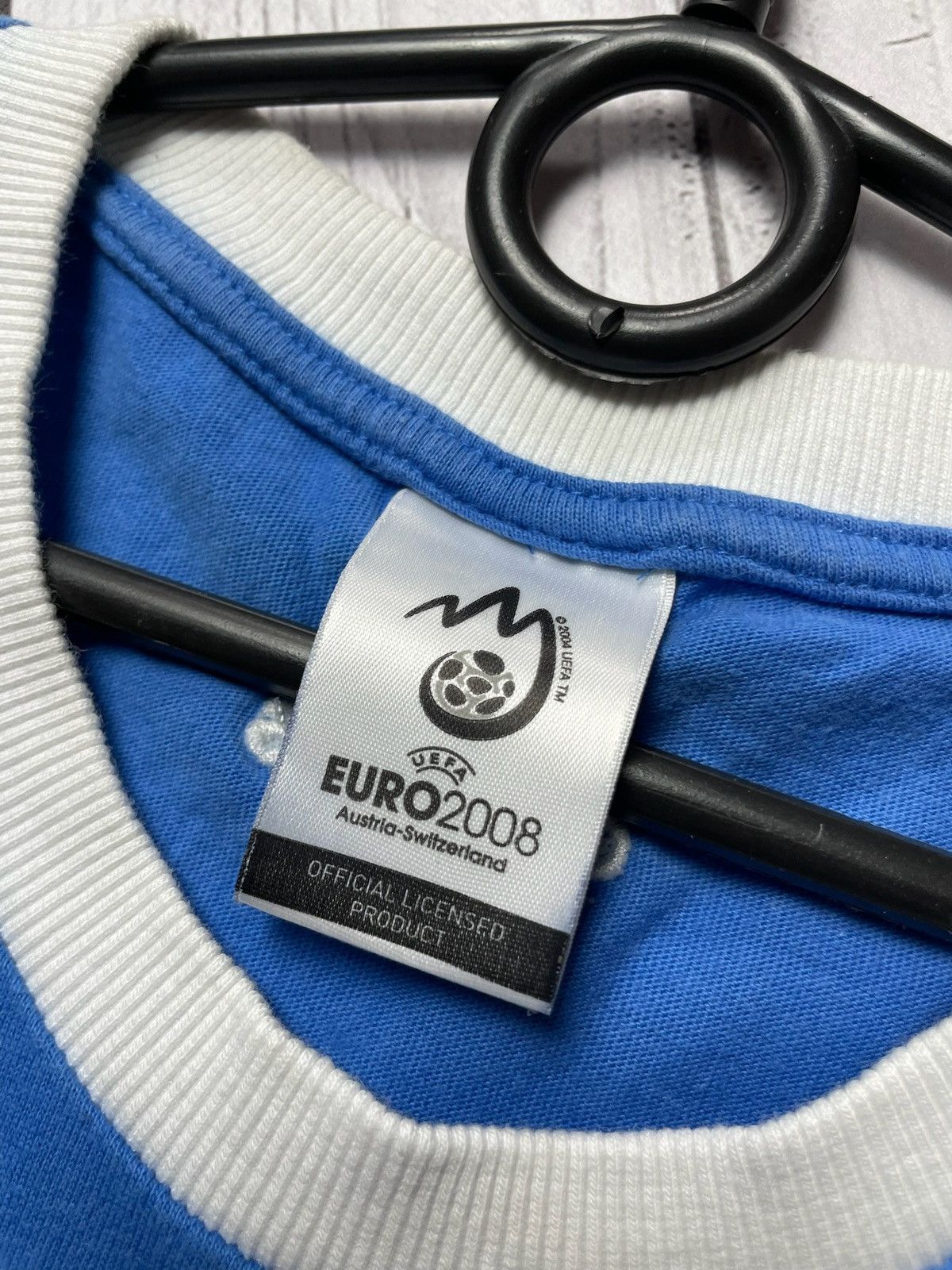 Adidas × Vintage Vintage adidas Italy soccer jersey blue size L italia Size US L / EU 52-54 / 3 - 5 Thumbnail