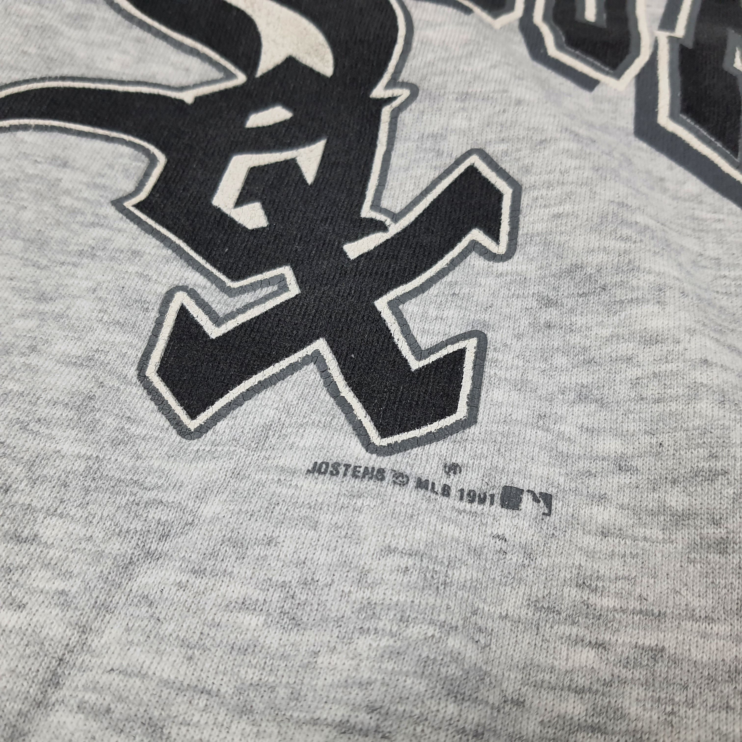 MLB Vintage Chicago White sox Baseball Team Sweatshirt C250N10 Size US M / EU 48-50 / 2 - 2 Thumbnail