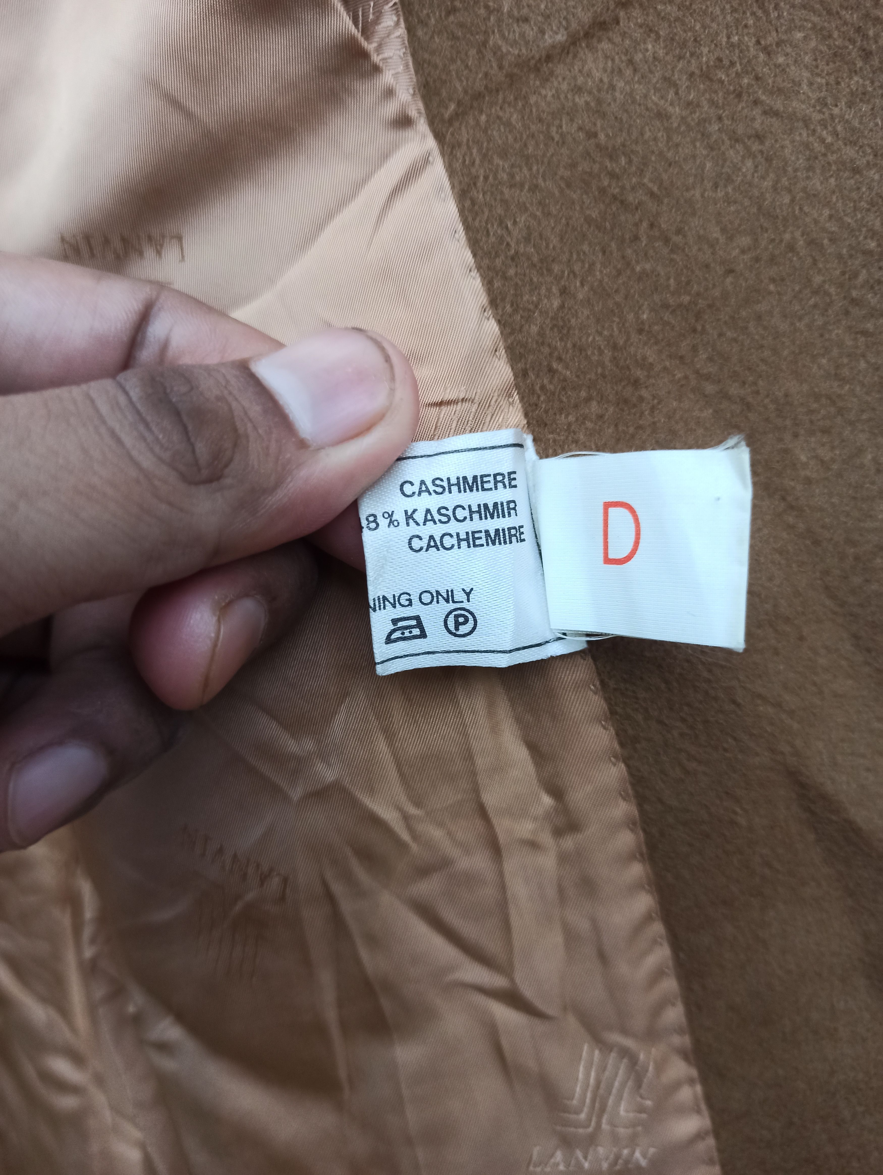 Lanvin Lanvin Cashmere Coat Size US M / EU 48-50 / 2 - 8 Thumbnail