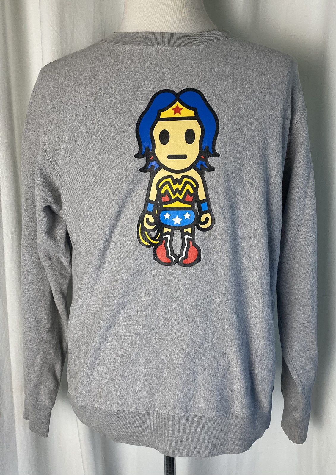 Bape × DC Comics A Bathing Ape (Bape) x DC Comics Wonder Woman Sweatshirt Size US M / EU 48-50 / 2 - 1 Thumbnail