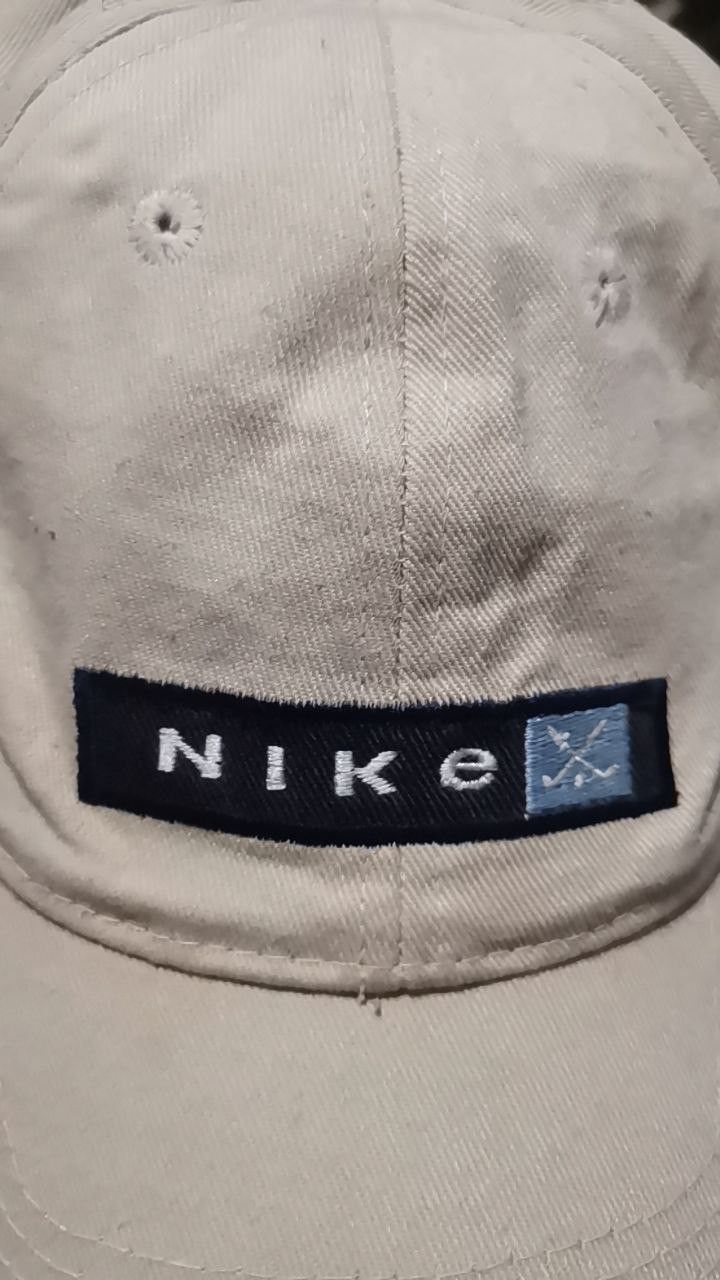Nike Nike vintage 90s beige double logo swoosh baseball cap Size ONE SIZE - 13 Thumbnail