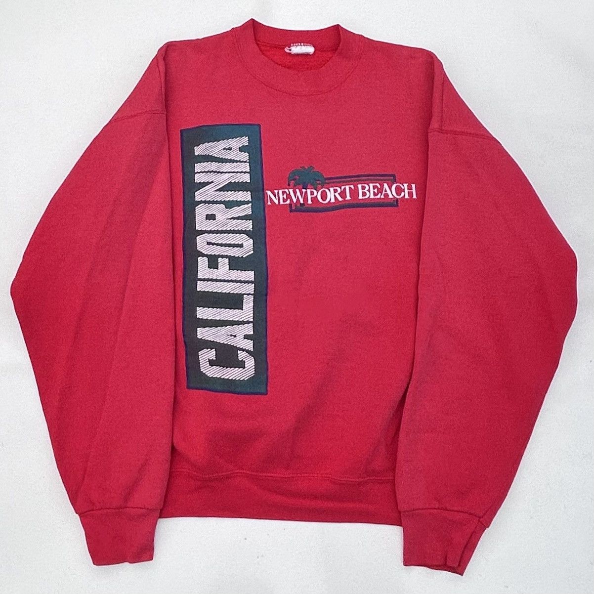 Vintage 80’s Newport Beach California Crewneck Sweatshirt Men’s L Size US L / EU 52-54 / 3 - 1 Thumbnail