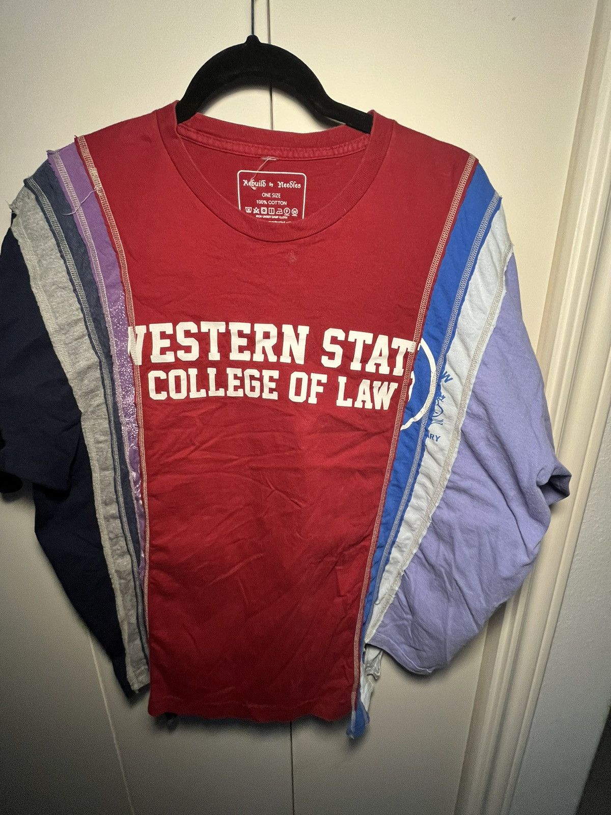 Needles Rebuild by Needles 7 cut college Tee Size US L / EU 52-54 / 3 - 1 Thumbnail