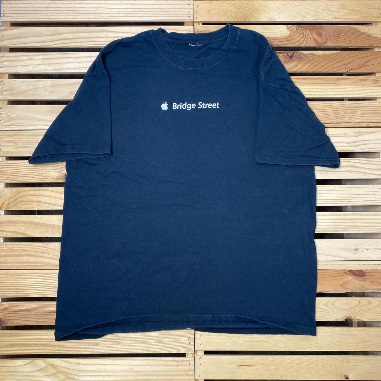 Apple Vintage Apple x Bridge Street Black Tech Tee Size XL Size US XL / EU 56 / 4 - 1 Thumbnail