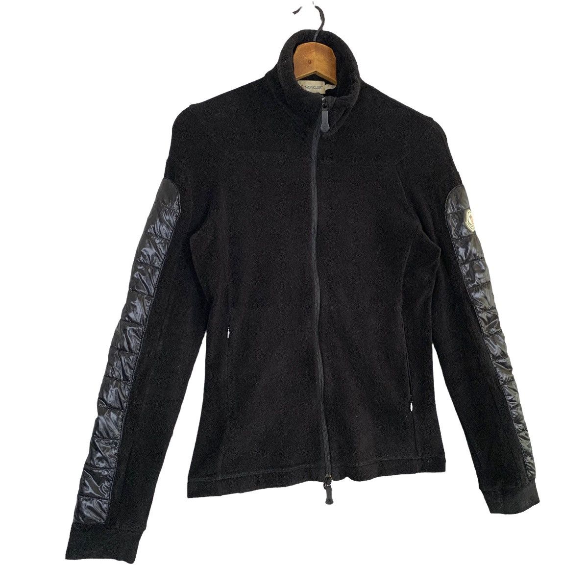 Moncler Moncler Women Fleece Full Zip Jacket Size S / M Size S / US 4 / IT 40 - 4 Thumbnail