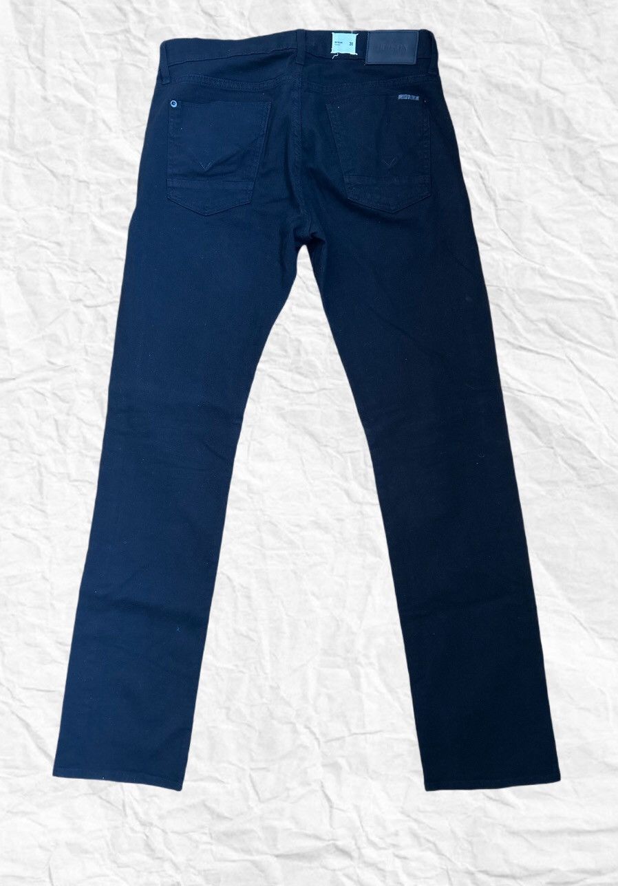 Hudson Hudson Byron Slim Straight Black Jeans Size US 31 - 5 Thumbnail