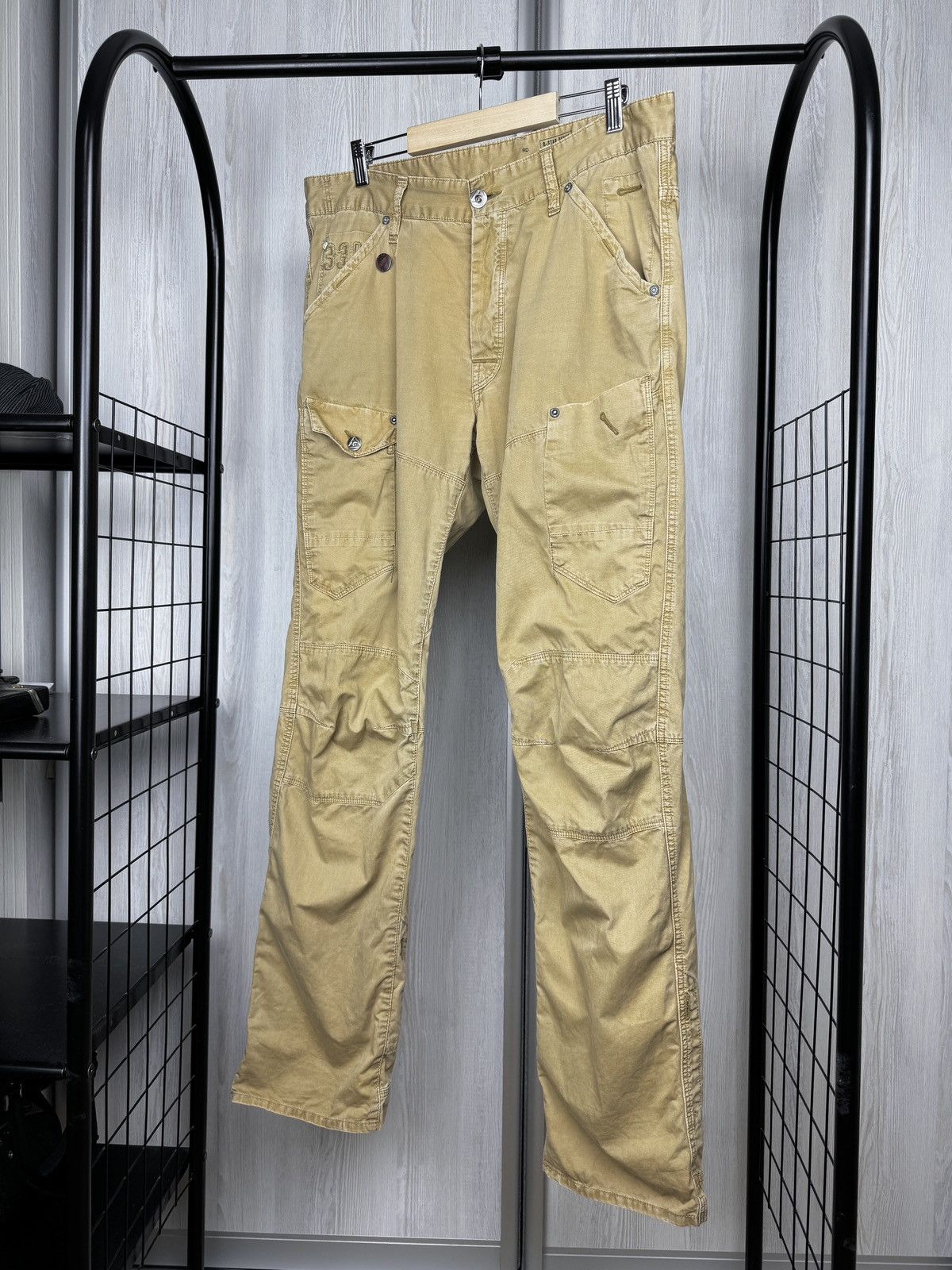 G-Star G-Star Raw General 5620 Tapered Double Knee Cargo pants Size US 34 / EU 50 - 5 Thumbnail