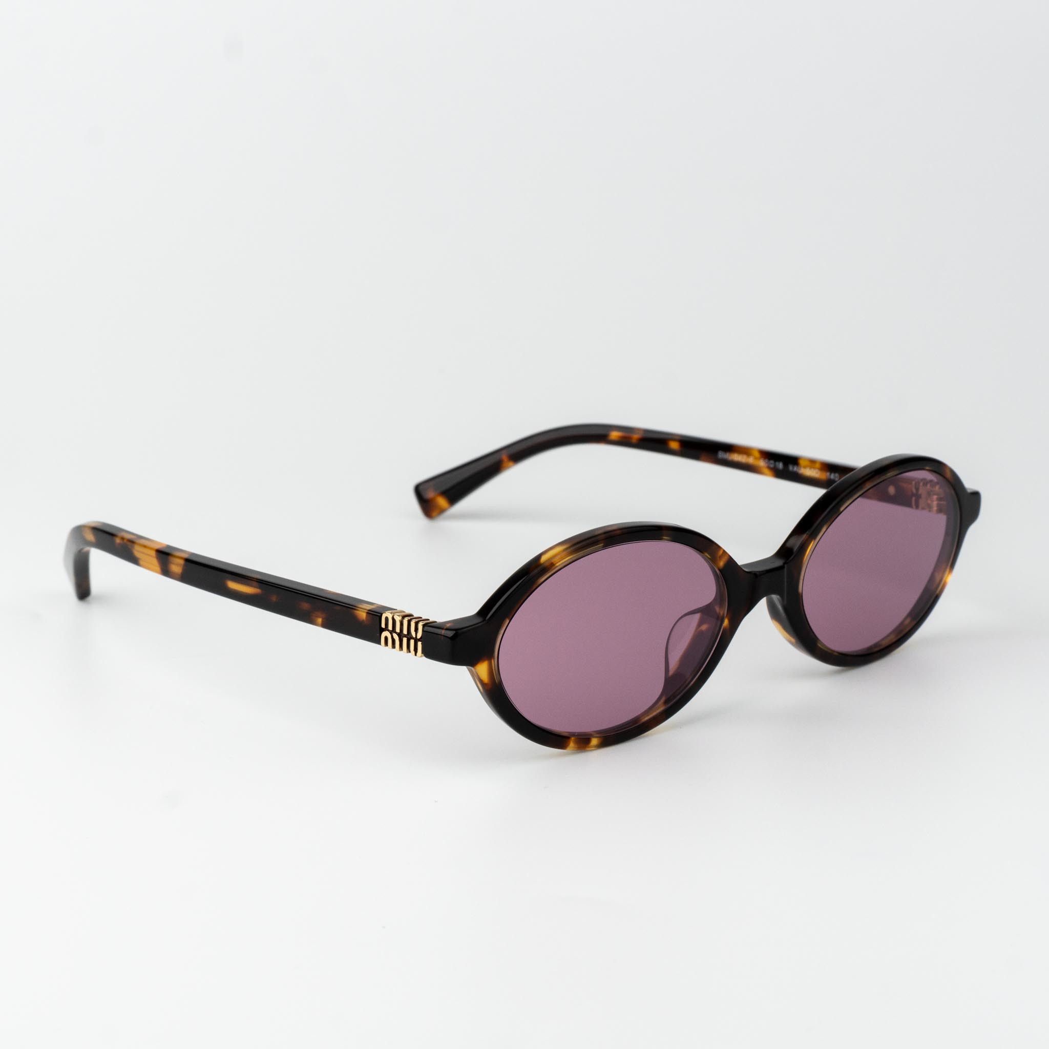 Miu Miu Miu Miu REGARD Women Sunglasses MU04ZSF VAU50D AUTHENTIC Size ONE SIZE - 8 Thumbnail