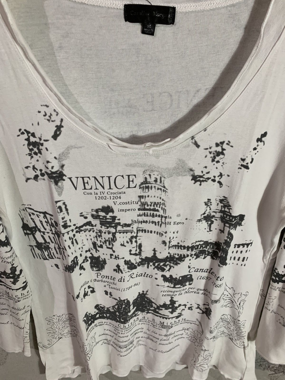 In The Attic Undefined Poem y2k Longsleeve Punk Style Size US M / EU 48-50 / 2 - 3 Thumbnail