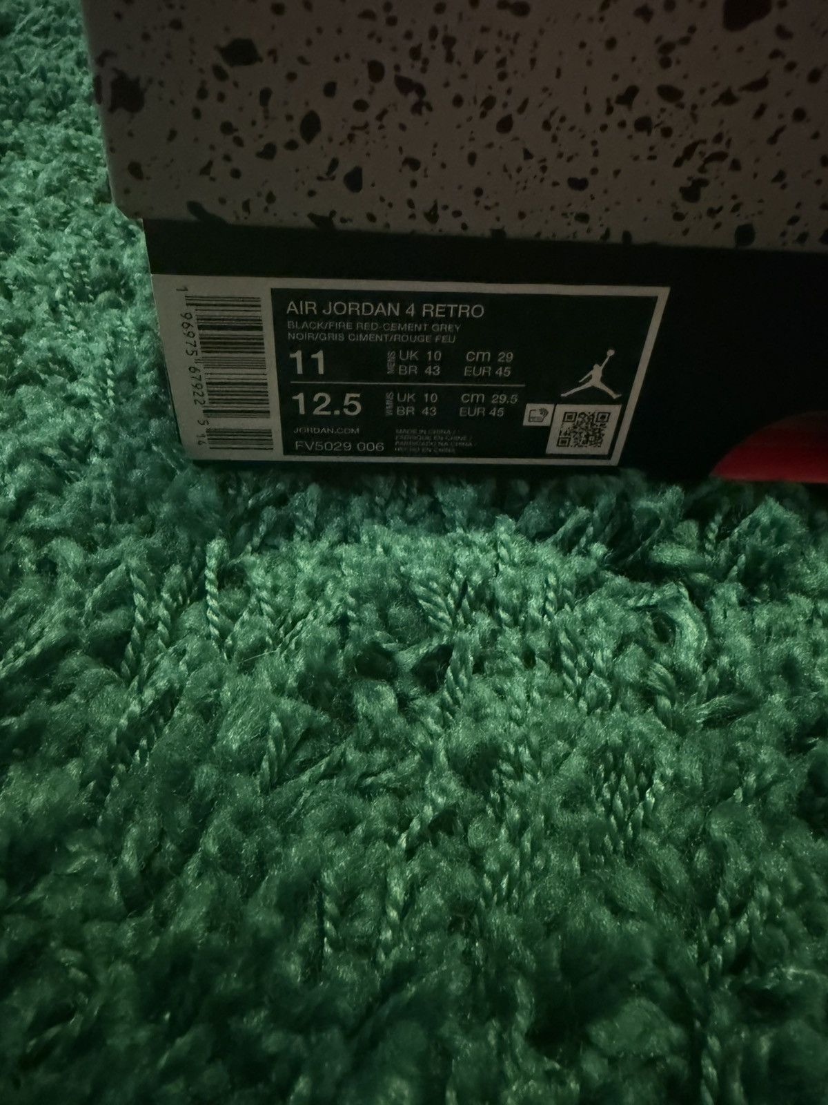 Jordan Brand Jordan 4 Bred Reimagined 11 Size US 11 / EU 44 - 8 Thumbnail