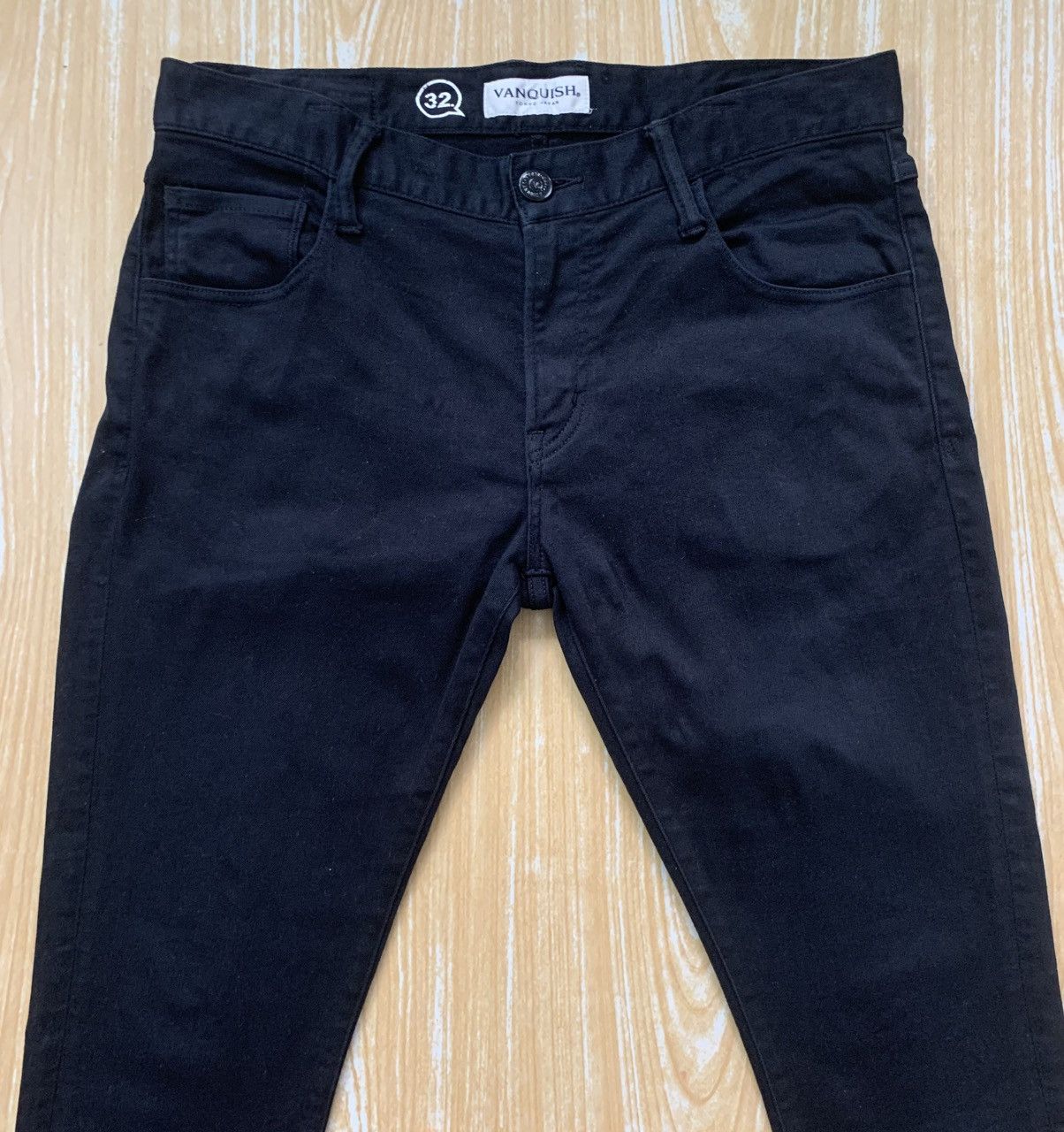 Vanquish 🔥 Vanquish Tokyo Japan Skinny Stretching Jeans Pants Size US 31 - 10 Thumbnail
