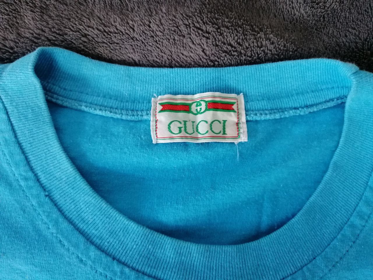 Vintage Vintage RARE 80s Gucci Bootleg Promo Tee Size US M / EU 48-50 / 2 - 5 Thumbnail