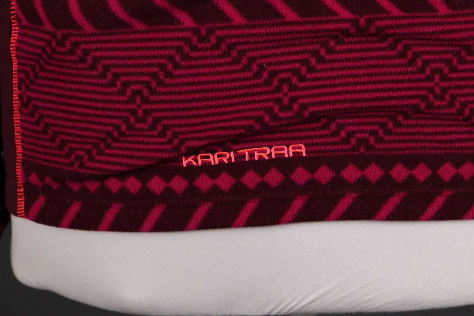 Designer Kari Traa Colorful Geometric Full Zip Fleece Jacket Size S Size L / US 10 / IT 46 - 10 Thumbnail