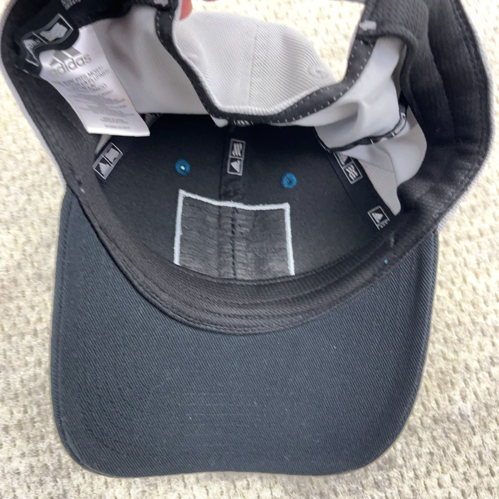 Adidas Adidas Hat Baseball Cap Mens Blue Adjustable Twill Patch Carlsbad CA Golf Baseball Cap Sports Logo Outdoor Retro Mens Size ONE SIZE - 4 Thumbnail