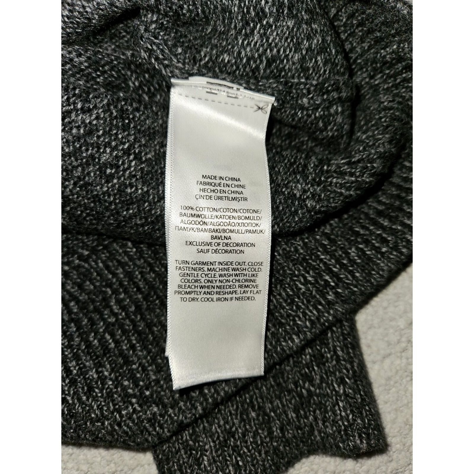 Polo Ralph Lauren Polo Ralph Lauren Sweater Men's XL Charcoal Gray 1/4 Zip Long Sleeve Preppy Size US XL / EU 56 / 4 - 7 Thumbnail