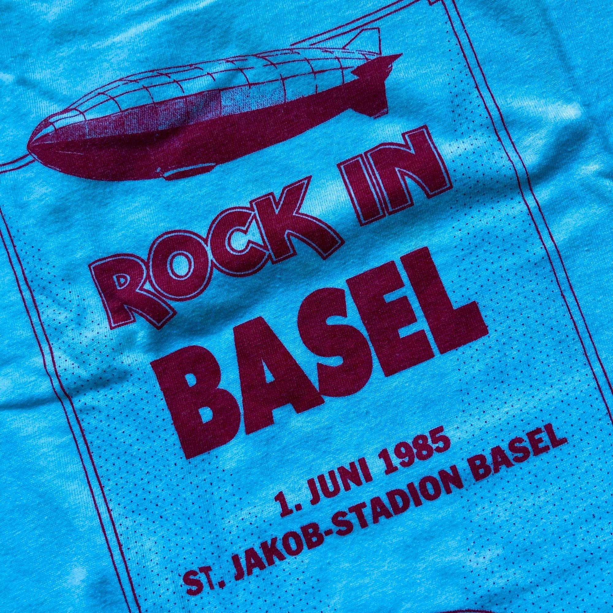 Other Rock In Basel Festival, Vintage 80s Rock Music Band Concert Size M / US 6-8 / IT 42-44 - 4 Thumbnail