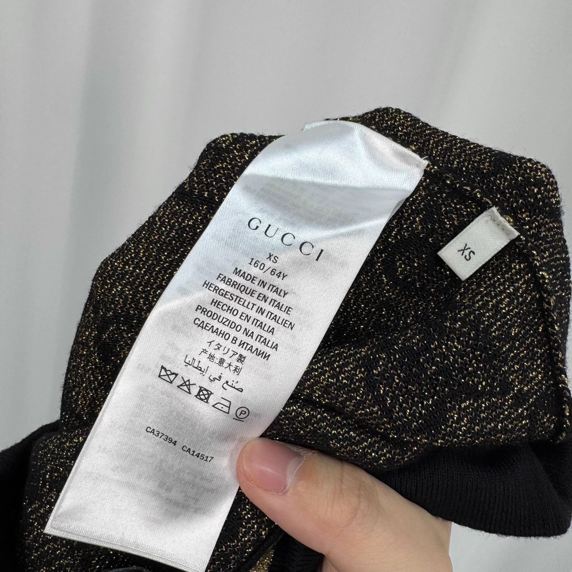 Gucci Gucci GG Monogram Wool Knit Skirt XS Size 27" / US 4 / IT 40 - 6 Thumbnail