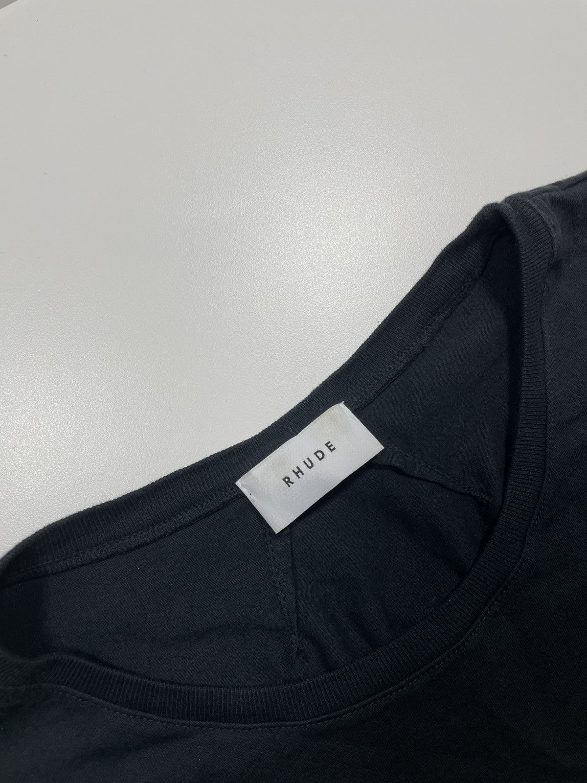 Rhude Rhude Rhonda black red tee t shirt Size US XL / EU 56 / 4 - 3 Thumbnail