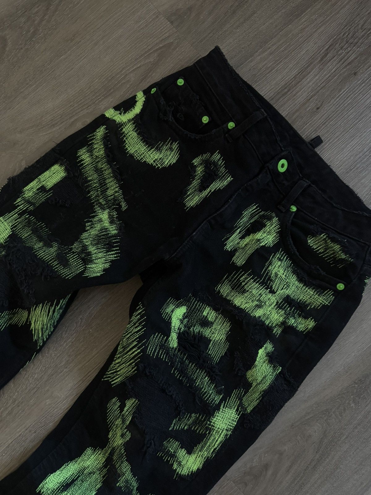 Vlone Vlone “Endless” Denim Size US 30 / EU 46 - 4 Thumbnail